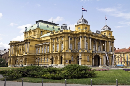 Croatian National Theater, Zagreb のeditorial素材
