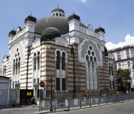 Sofia, Bulgaria, Synagogueの写真素材