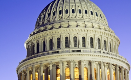Washington DC , Capitol Building - detail, USの写真素材