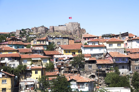 Ankara Castle, capital city of Turkey in Ankaraのeditorial素材