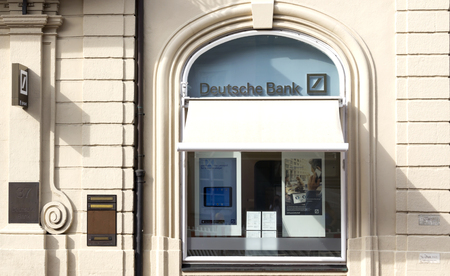 Deutsche Bank Logo On July 24 2016 In Bamberg Germany Deutsch