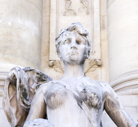 The famous Petit Palais museum in Paris, Franceのeditorial素材