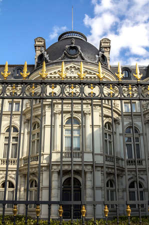 Brussels, BELGIUM - July 7, 2019: Belgian Court of Audit (Cour des Comptes) or Rekenhof in Brusselsのeditorial素材