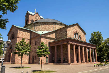 Karlsruhe, Germany : St. Stephan Church in Karlsruhe. Karlsruhe, Baden-Wurttemberg, Germany.のeditorial素材