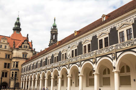 Dresden, Saxony / Germany : Dresden Castle in center of Dresden, Germanyのeditorial素材
