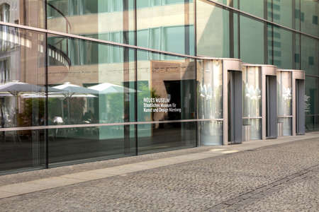 Nurnberg, Germany : Neues Museum, the State museum for art and design in Nuremberg, Germanyのeditorial素材
