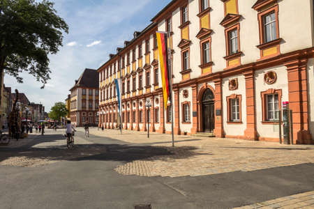 Old Castle of Bayreuth, Germany. Bayreuth is famous for its annual festival for operas of Richard Wagner.のeditorial素材