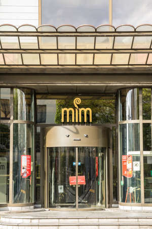 Brussels, BELGIUM - July 7, 2019: The Musical Instrument Museum, located in the former Old England...