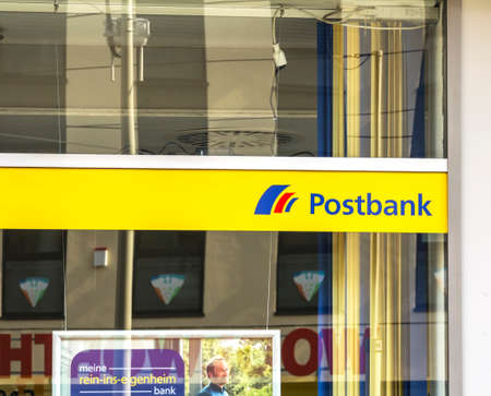 Nurnberg, Germany : Postbank Finance Center. Deutsche Postbank is one of the largest retail banks in Germany. Formed from the demerger of savings division of German Bundespostのeditorial素材