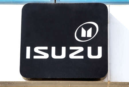 Ankara, Turkey : Isuzu dealership signage. Isuzu is a Japanese commercial vehicles and diesel engine...