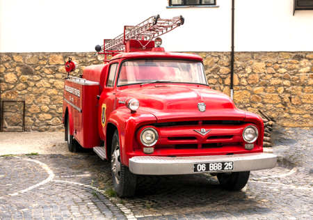 Historical Ford Fire Brigade Truck