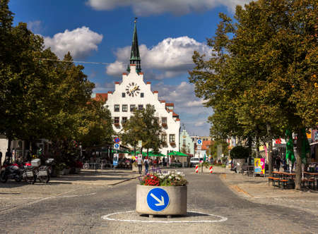 Neumarkt in der Oberpfalz, Germany: Altes Rathaus in Neumarkt in der Oberpfalz, Bavaria, Germanyのeditorial素材