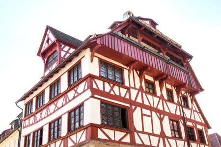 Germany, Nuremberg : Albrecht Durer's House. Famous German painterのeditorial素材