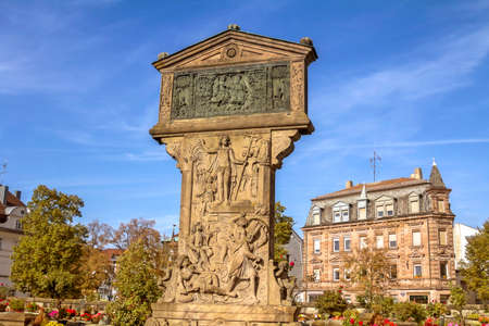 Nurnberg, Johannesfriedhof, GERMANY : St. Rochus Cemetery in Nuremberg, Germany. The cemetery dates back to 1510s.のeditorial素材