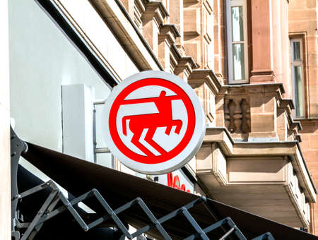 Altdorf bei Nuremberg : Founded in 1972 Dirk Rossmann GmbH commonly known as Rossmann Drogeria Parfumeria Cosmetic Shop is the second largest drugstore chain based in Germanyのeditorial素材