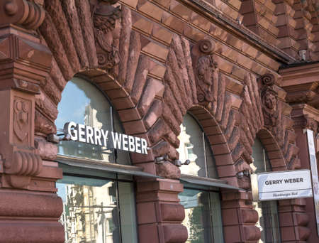 Hamburg, Germany, May 11, 2019: Store of the clothing company