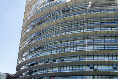 Strasbourg, France: European Parliament in Strasbourg, Franceのeditorial素材