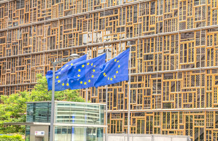 Brussels, Belgium : Europa Building in Brussels, Belgium.The Europa building becomes the home of the Council of the European Union and the European Council from 2017.のeditorial素材
