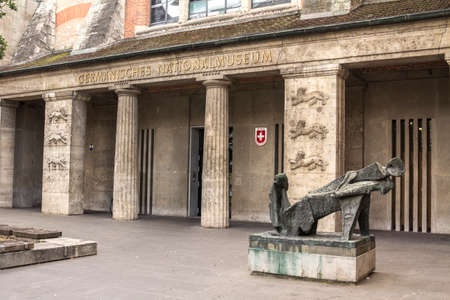 Nurnberg, Germany: German National Museum in Nuremberg (Germanisches Nationalmuseum).のeditorial素材