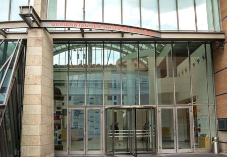 Nurnberg, Germany: German National Museum in Nuremberg (Germanisches Nationalmuseum).のeditorial素材