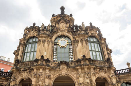 Zwinger palace, art gallery and museum in Dresden, Germany.のeditorial素材