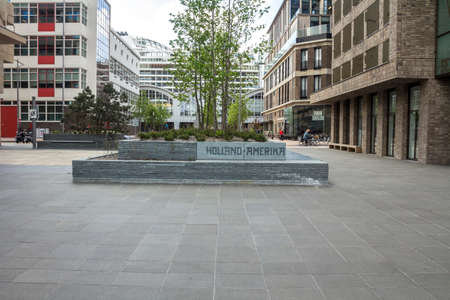 ROTTERDAM, NETHERLANDS - May 9, 19: Hotel New York used to be the office of the Holland Amerika Lijn (HAL) shipping companyのeditorial素材