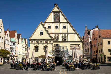 Weiden, GERMANY: Old town of Weiden in der Oberpfalzのeditorial素材
