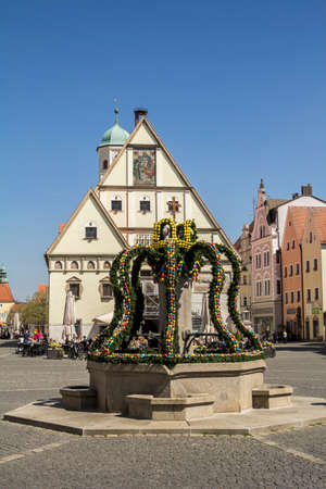 Weiden, GERMANY: Old town of Weiden in der Oberpfalzのeditorial素材