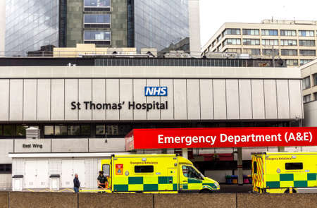 London, England : London St Thomas Hospitalのeditorial素材
