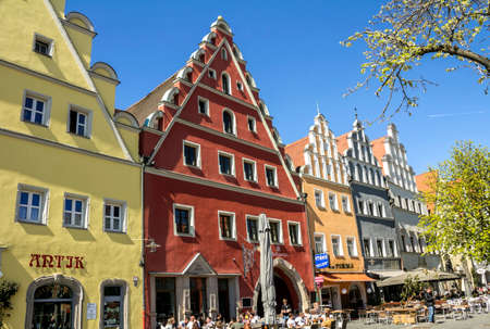 Weiden, GERMANY: Old town of Weiden in der Oberpfalzのeditorial素材