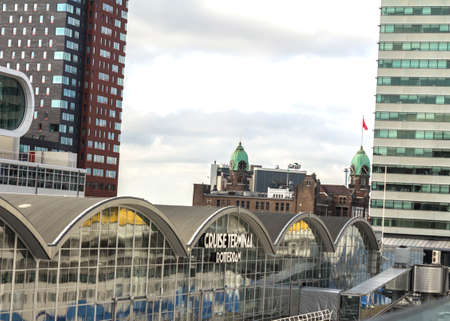ROTTERDAM, NETHERLANDS : Cruise Terminal Rotterdamのeditorial素材