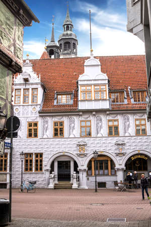 Celle, Germany: Historic half timbered houses in Celle, Germany