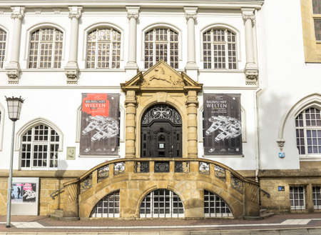 Celle, Germany: Bomann Museum in the former town hall of Celle, Germanyのeditorial素材