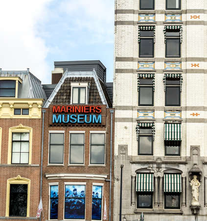 ROTTERDAM, NETHERLANDS : Mariniers Museum in Rotterdam, museum about the history of the Dutch marine...