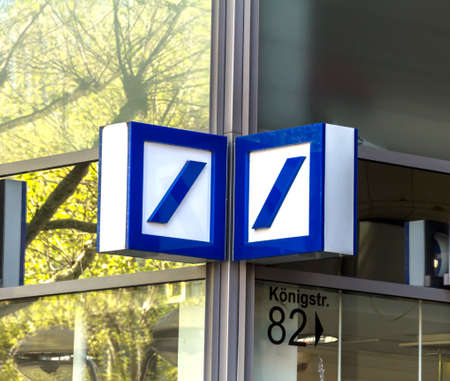 STUTTGART, GERMANY: DEUTSCHE Bank branch in STUTTGART, Germany. Deutsche Bank AG is a German global...