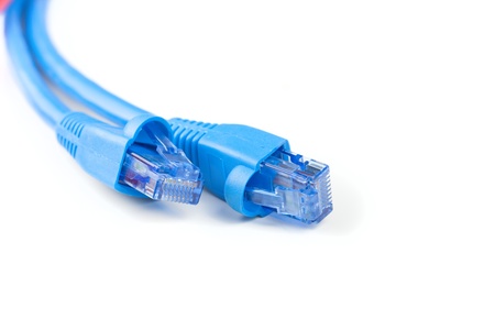 Rj45 connection plugの写真素材