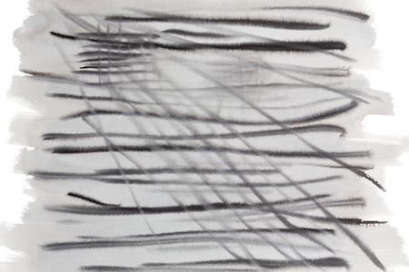 Abstract monochromatic watercolor background.の写真素材