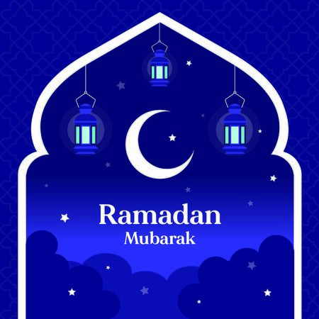 Illustration Vector Graphic of Ramadhan Kareem Fit For Ramadan Greetingのイラスト素材