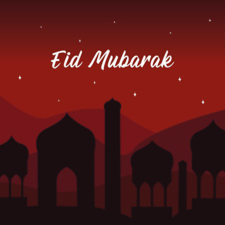 Eid Mubarak Greetingのイラスト素材