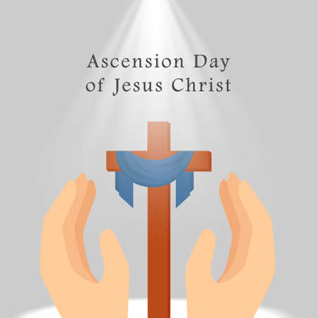 Ascension Day of Jesus Christ Greetings Card.