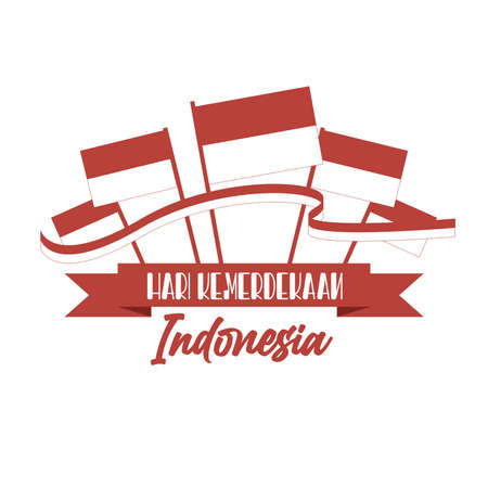Vector Illustration for Indonesia Independence Dayのイラスト素材