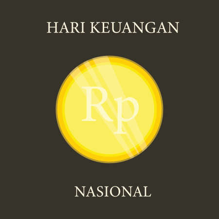 National Financial Day Vector Illustrationのイラスト素材