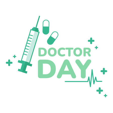 Vector Illustration for Doctor Dayのイラスト素材