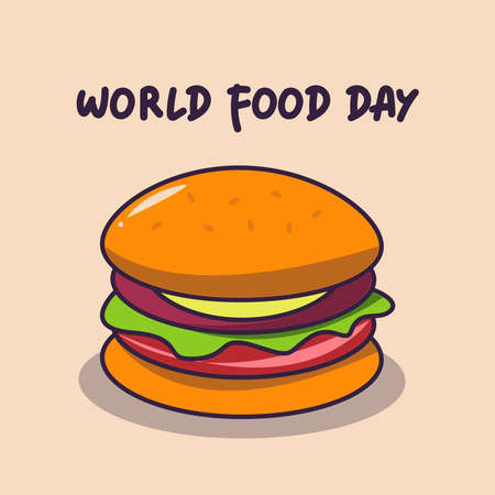 International World Food Day Octoberのイラスト素材
