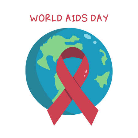 International World AIDS Health Dayのイラスト素材