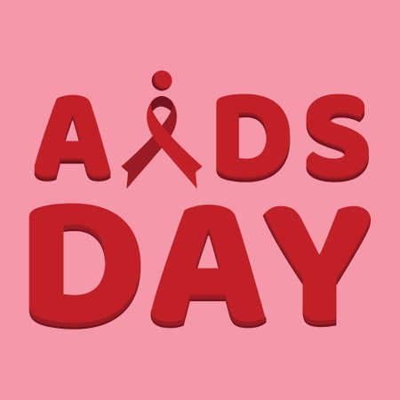 World AIDS Day Vector Illustrationのイラスト素材