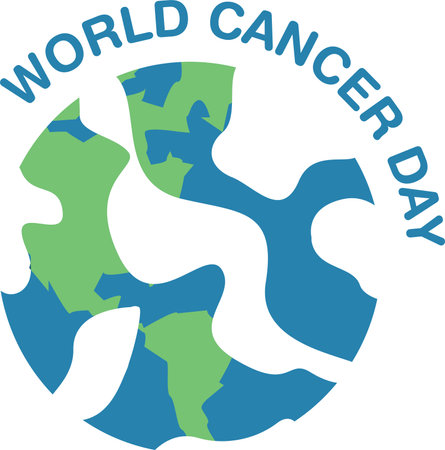 World Cancer Day Vector Illustrationのイラスト素材