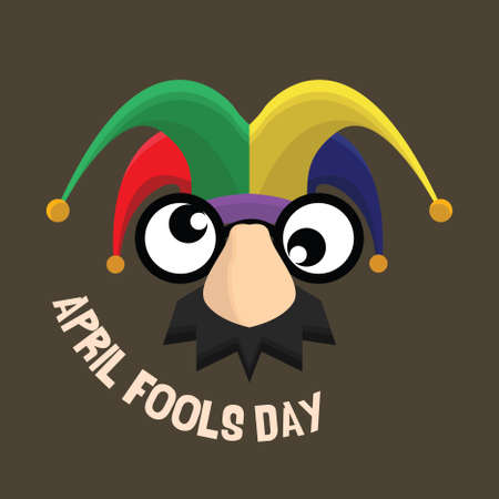 April Fools Day Vector Illustrationのイラスト素材