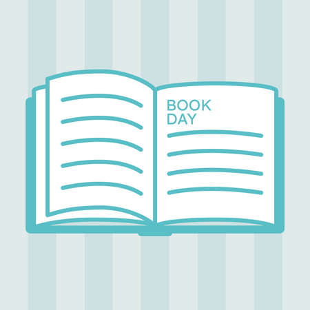 Vector Illustration for Book Dayのイラスト素材