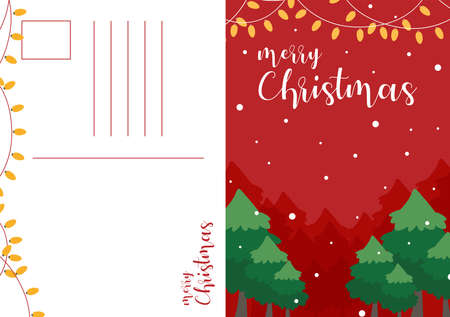 Vector Illustration for Merry Christmasのイラスト素材